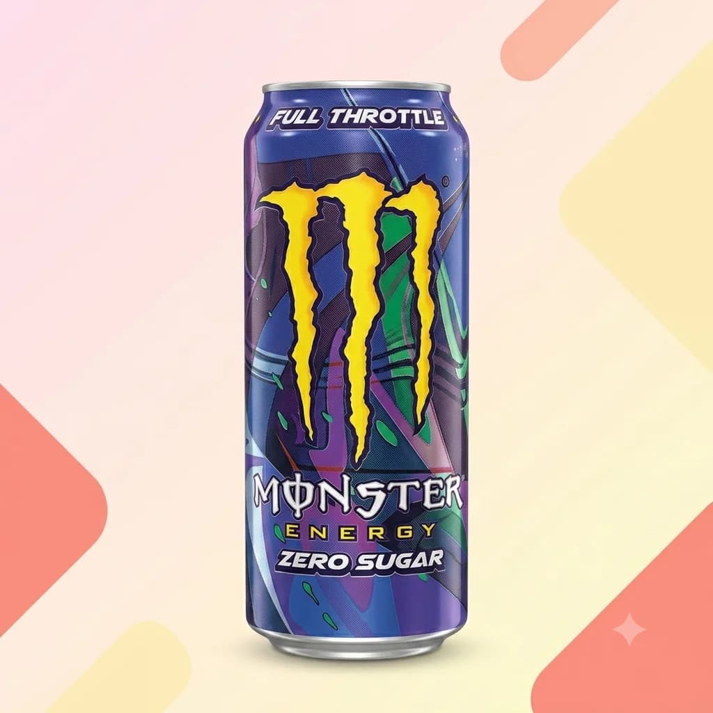 Энергетик Monster Full Throttle Zero 500мл