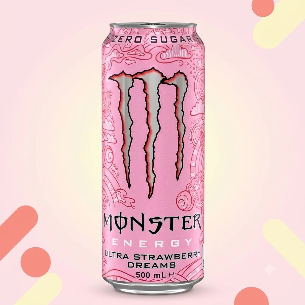 Энергетик Monster Ultra Strawberry Dreams 500мл