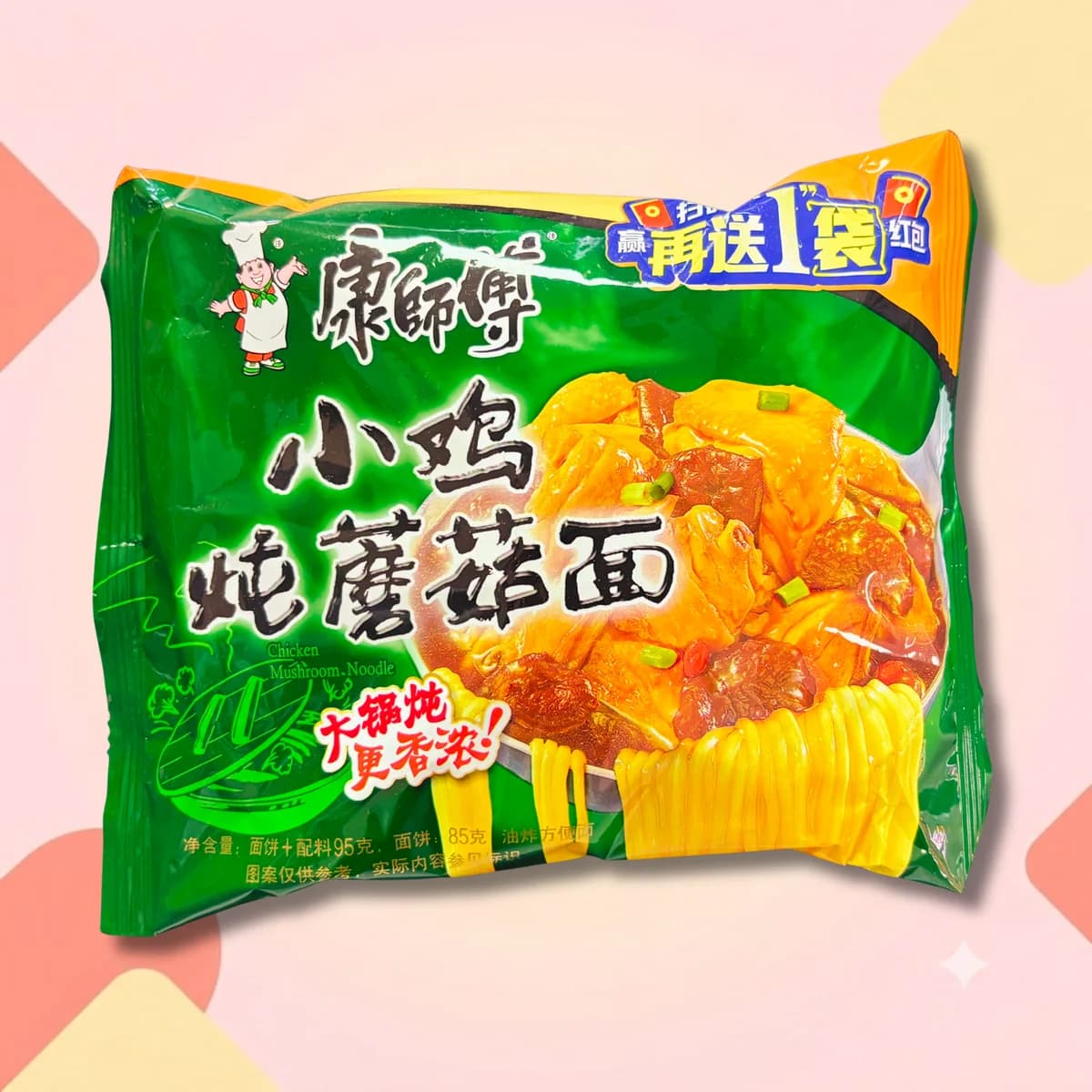 Лапша БП Kang Shifu Курица и грибы 95г
