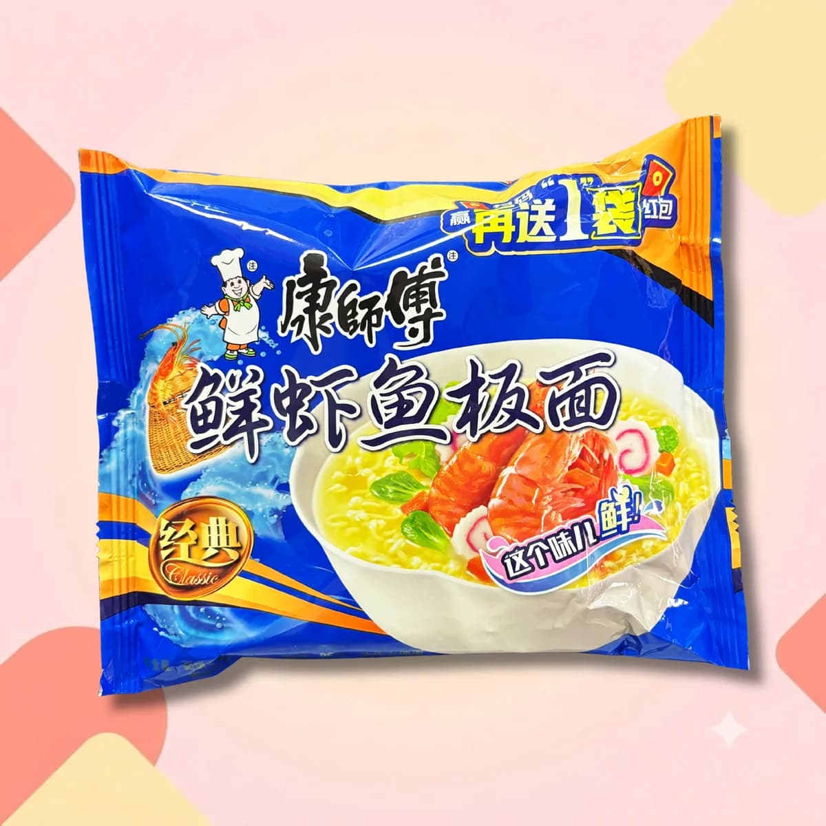 Лапша БП Kang Shifu Морепродукты 105г