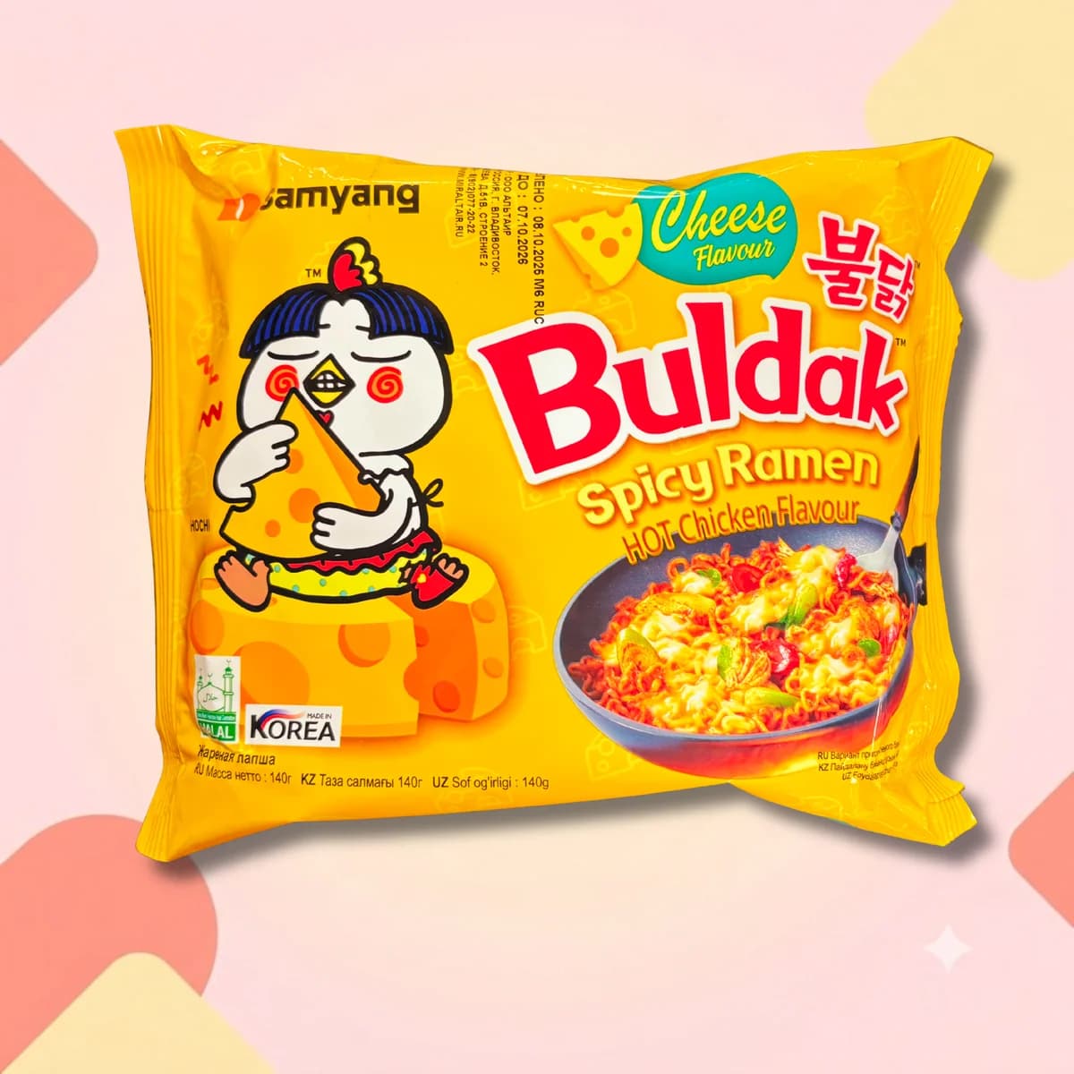 Лапша БП Samyang Buldak Курочка и сыр 140г