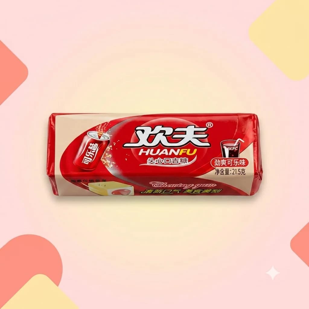Жевательная резинка HuanFu Кола 21,5г