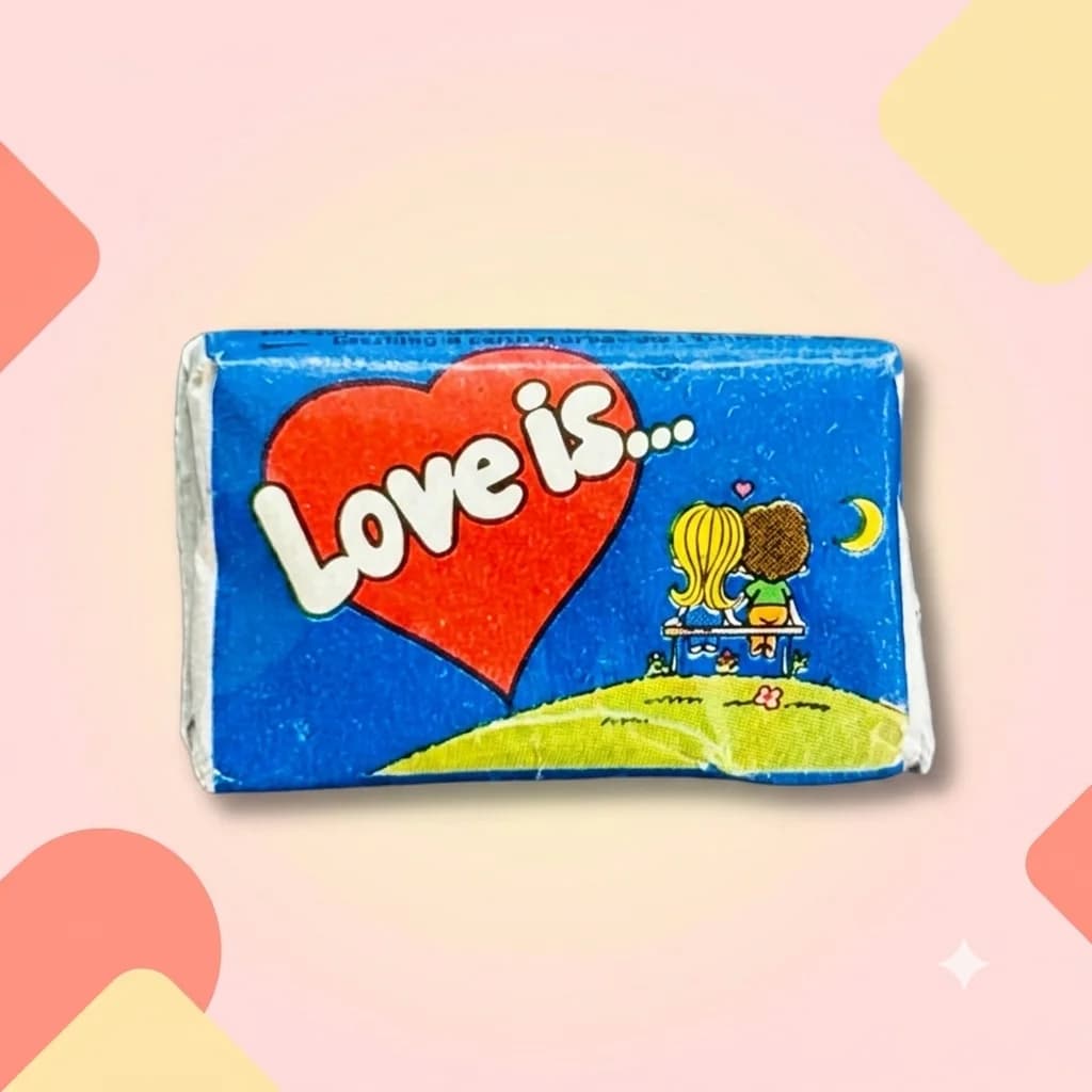 Жевательная резинка LoveIs Банан и Клубника 4,2г