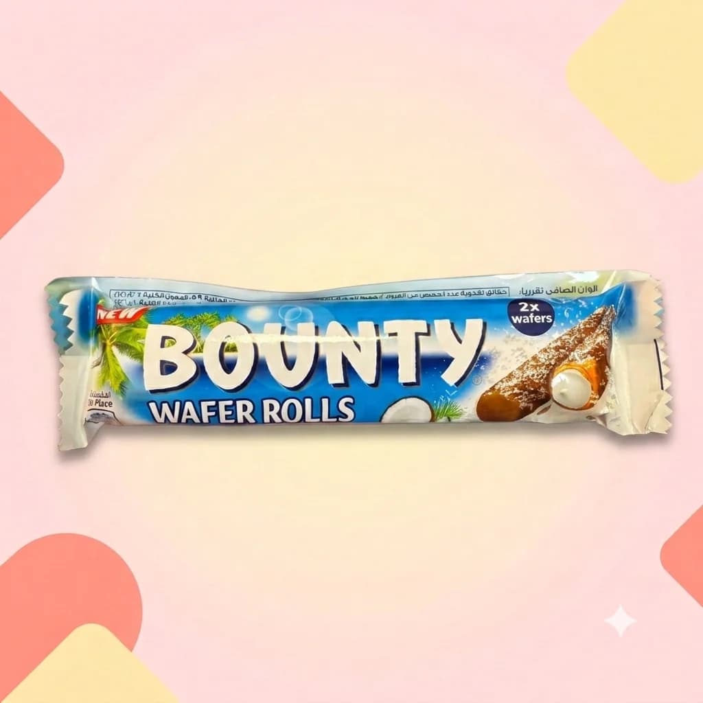 ВаферРолл Bounty 22,5г