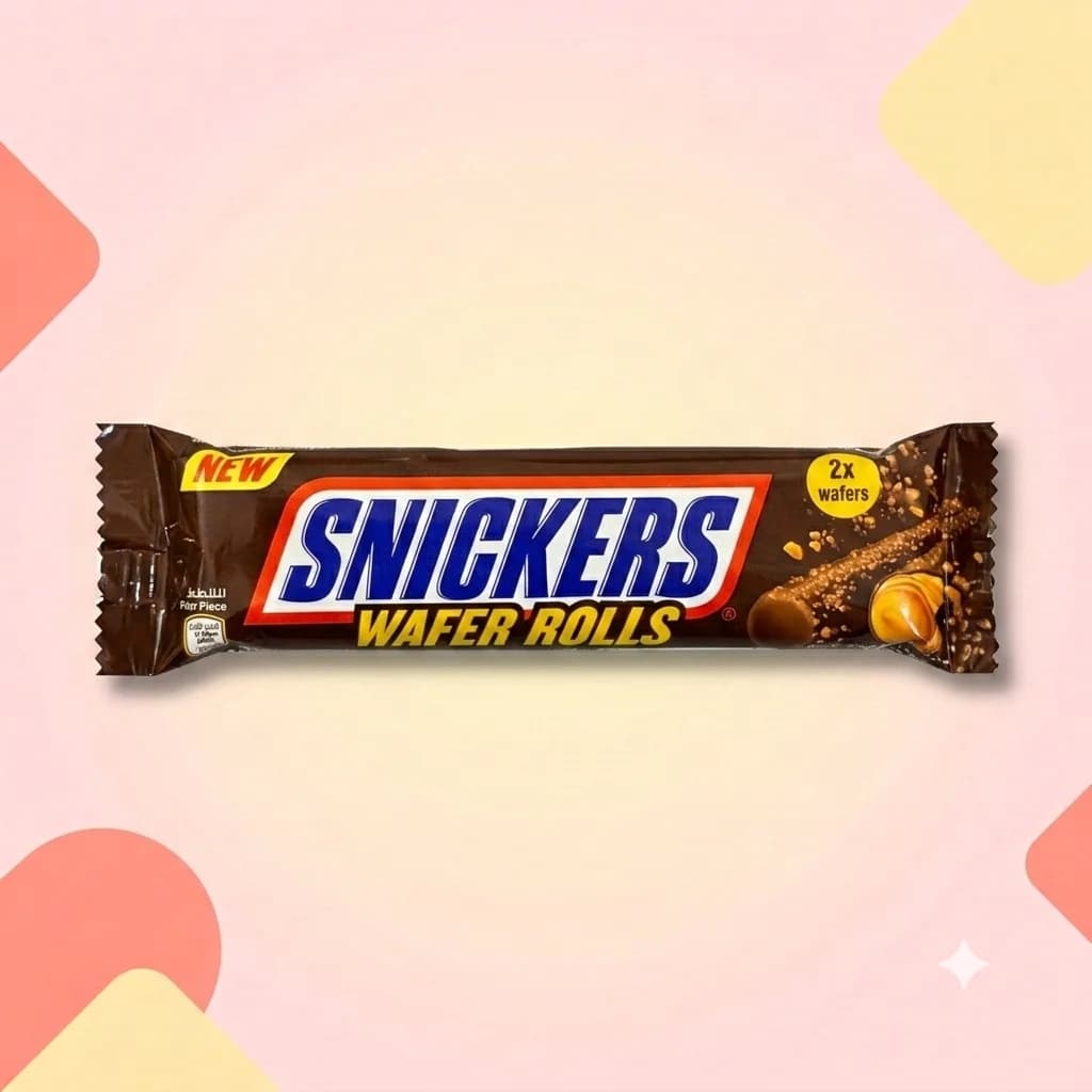 ВаферРолл Snickers 24г
