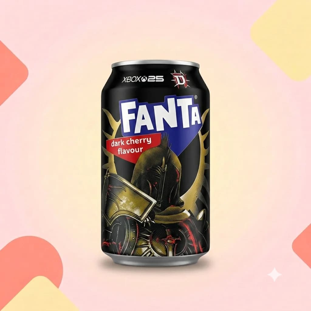 Напиток Fanta Дарк черри (лимитированная версия) 355мл