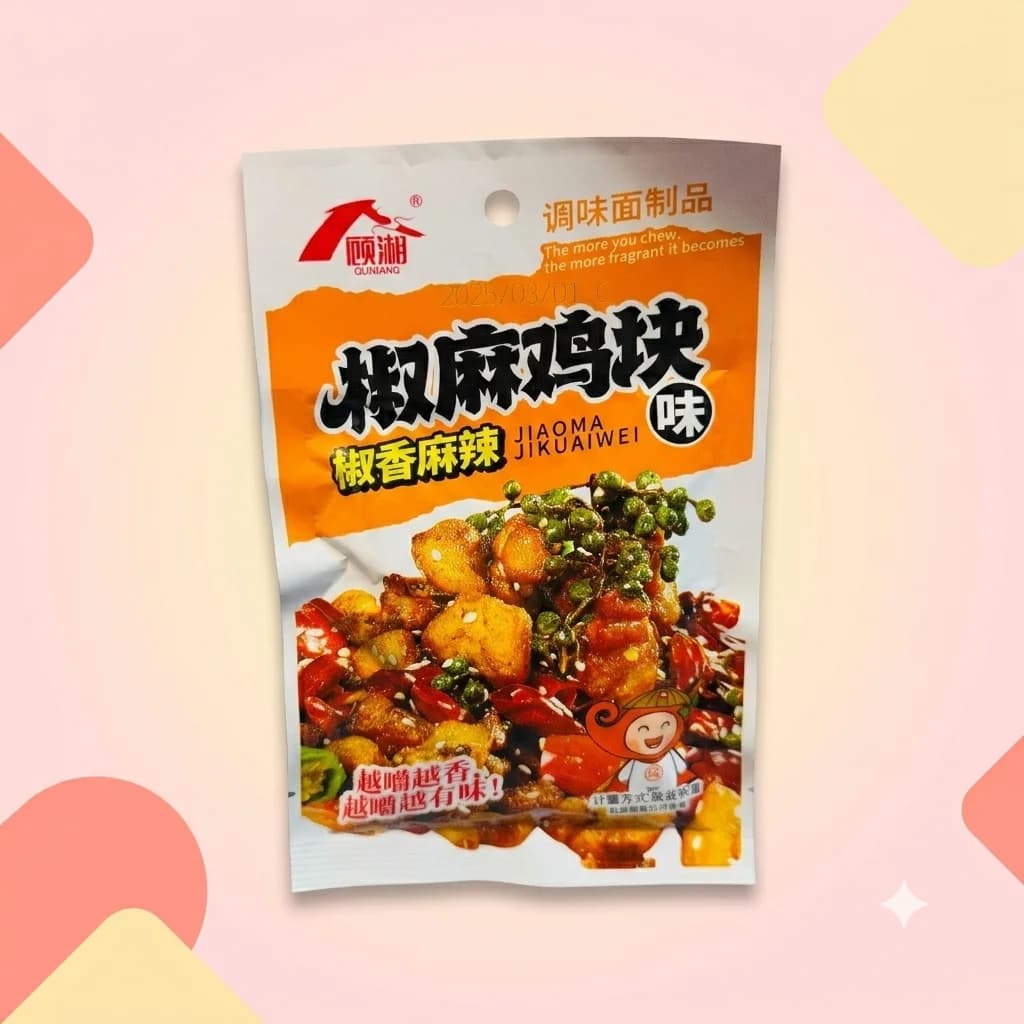 Соевый снек Jiaoma Jikuaiwel Курица в овощах 20г