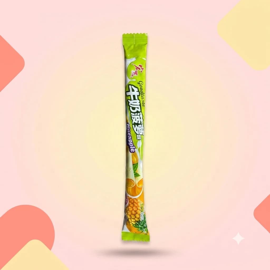Тянучка GoodTaste Ананс и молоко 16г