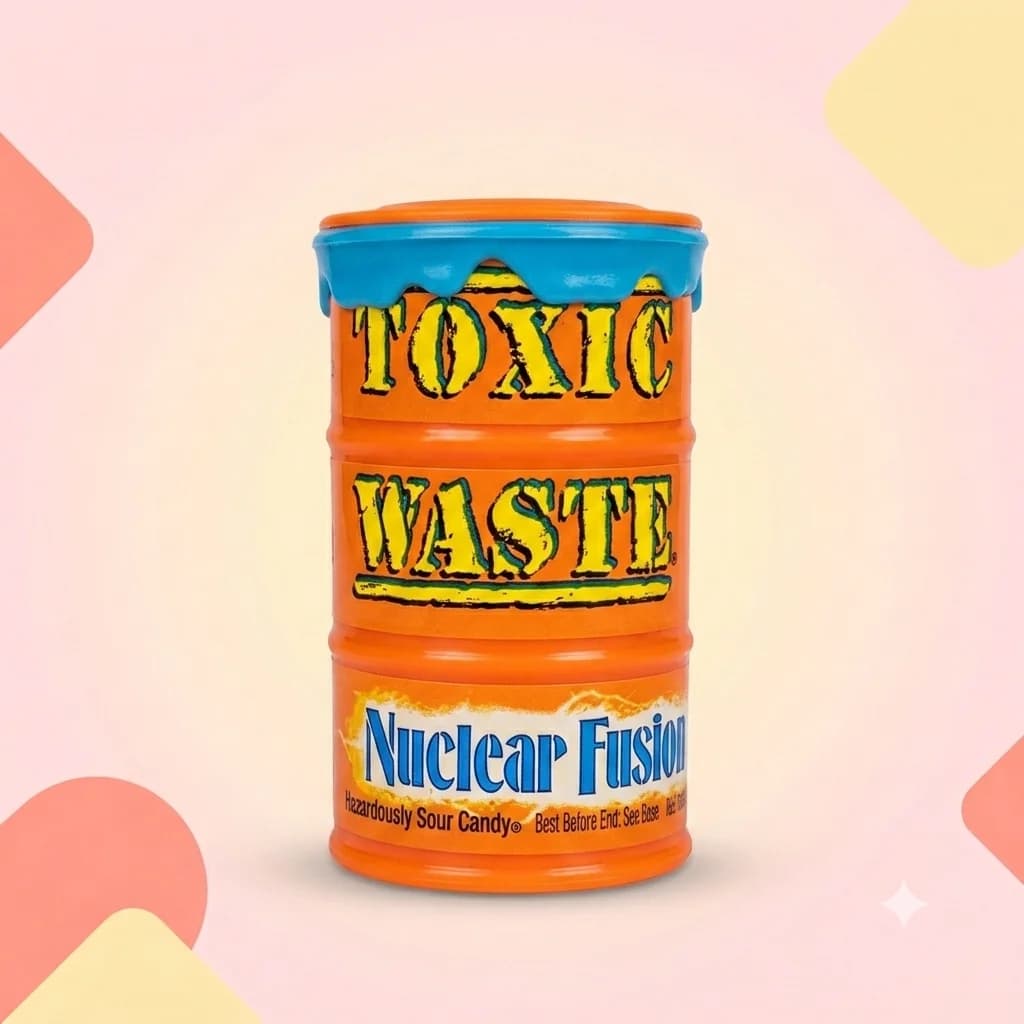 Леденцы ToxicWaste Оранжевая бочка 42г