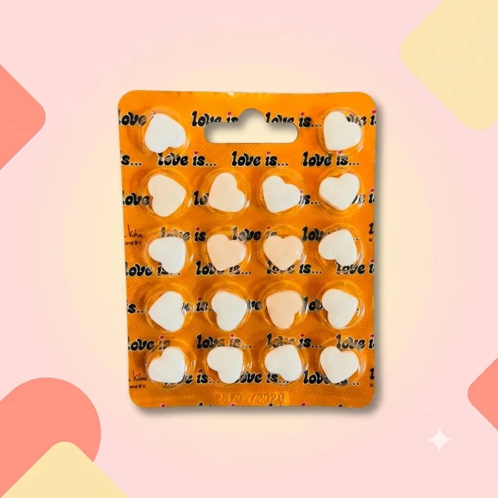 Освежающие конфеты LoveIs Сердца Морская соль и маракуйя 10,8г