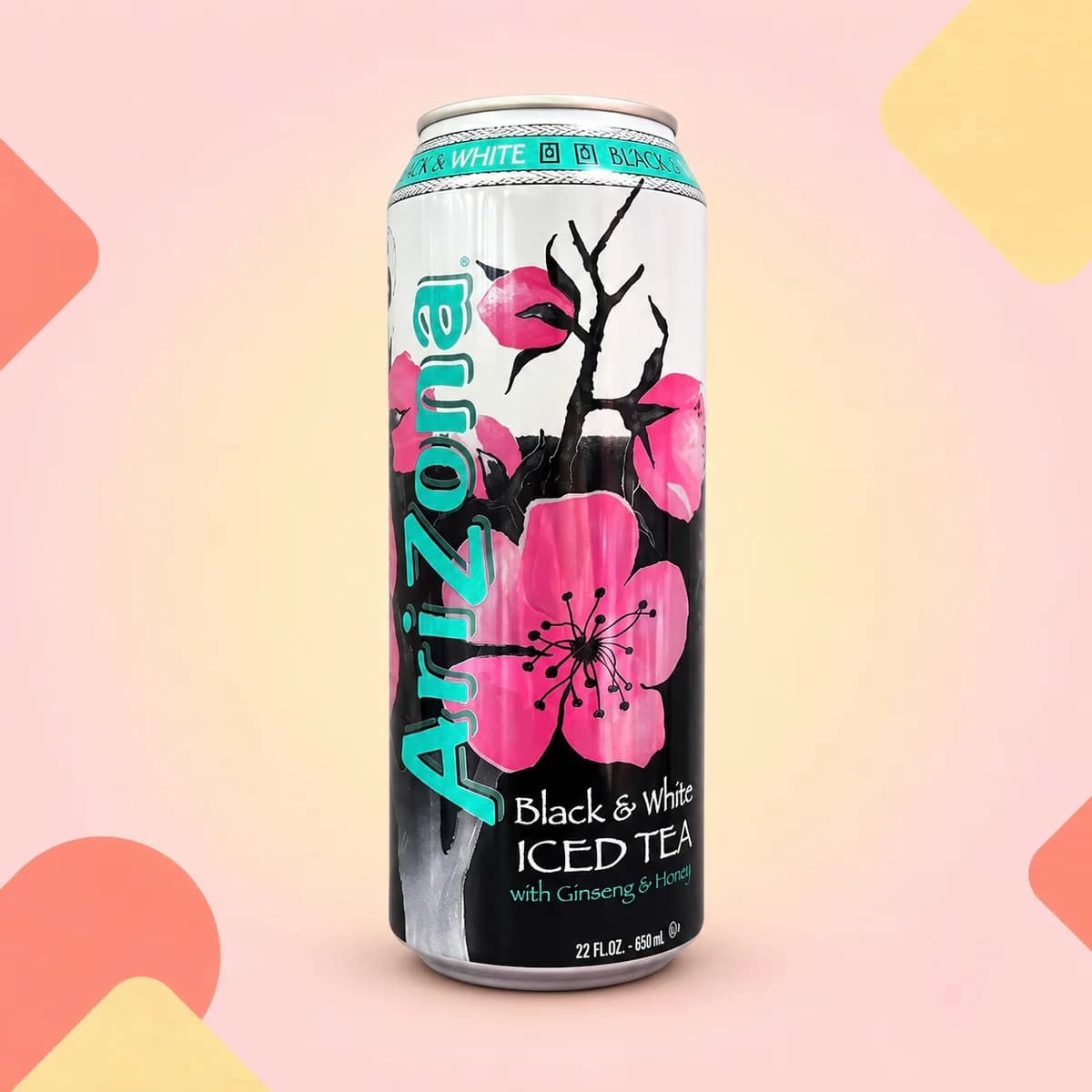 Напиток Arizona Black & White Tea 650мл