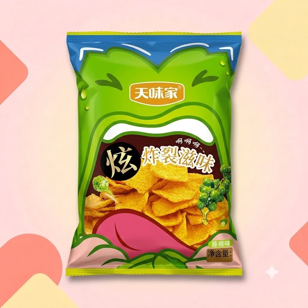 Чипсы Tianweijia Вкус перца 108г