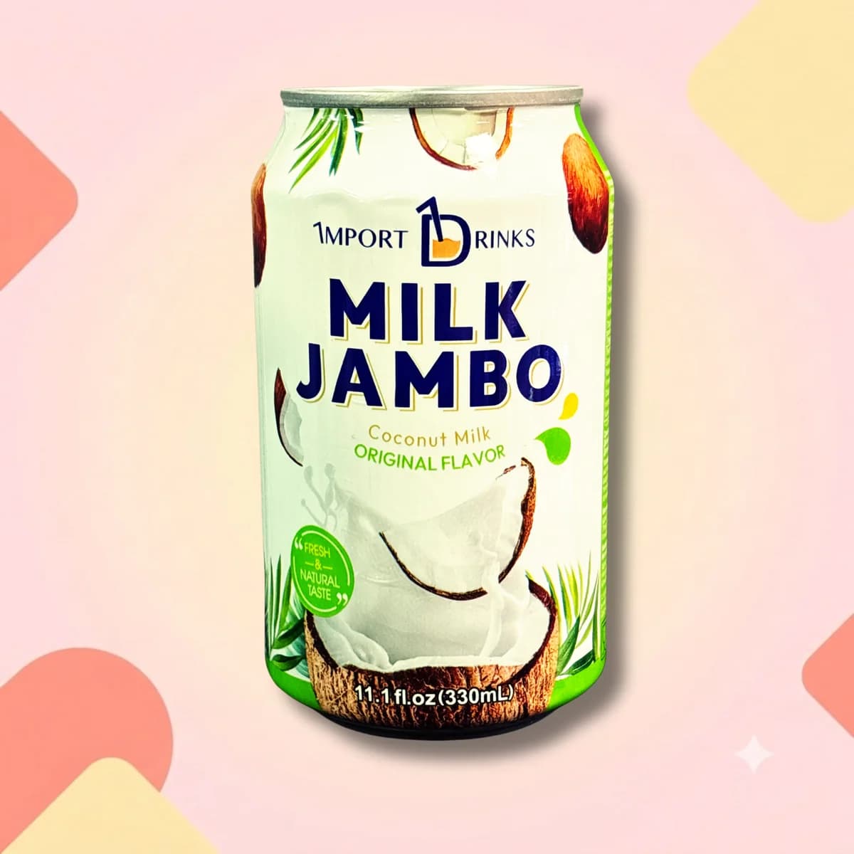 Кококсовое молоко Milk Jambo Оригинальный вкус 330мл