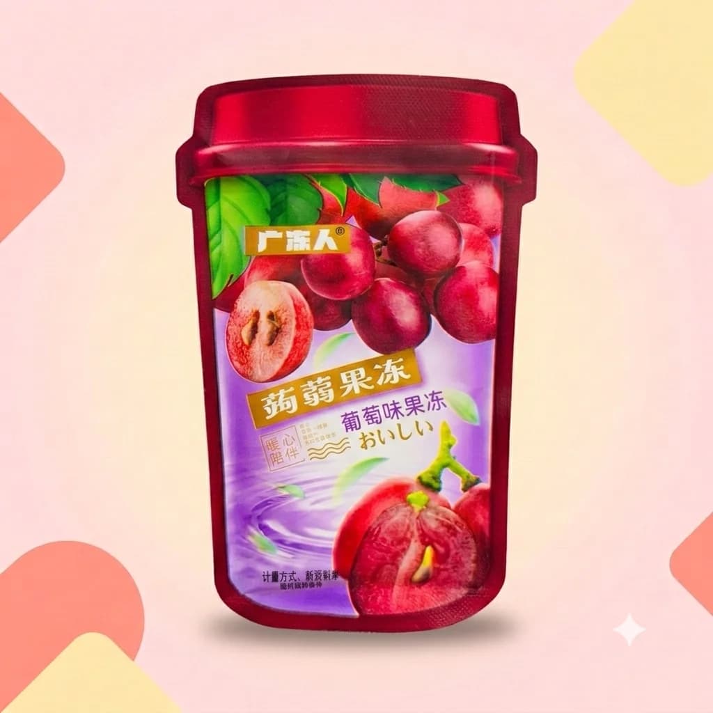 Желе Guangdongren Виноград 20г