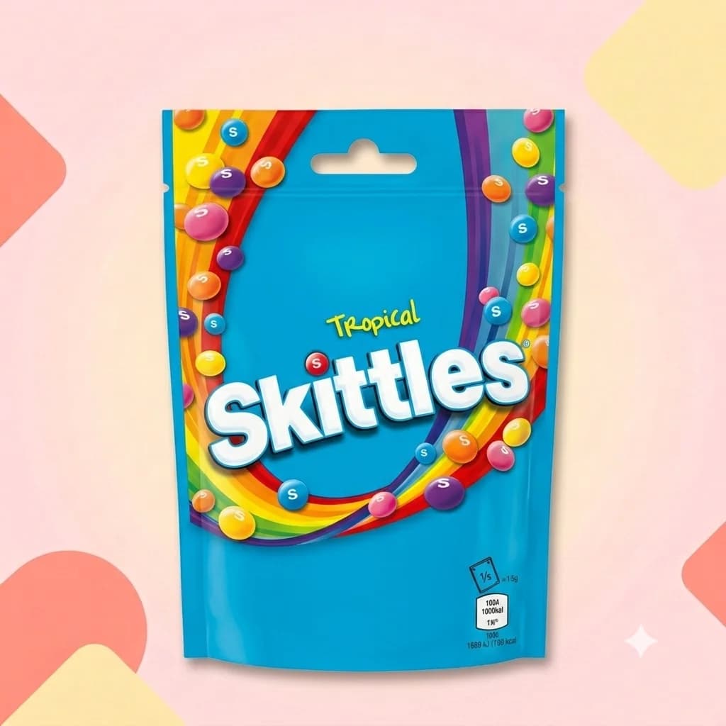 Жевательные конфеты Skittles Тропики 136г