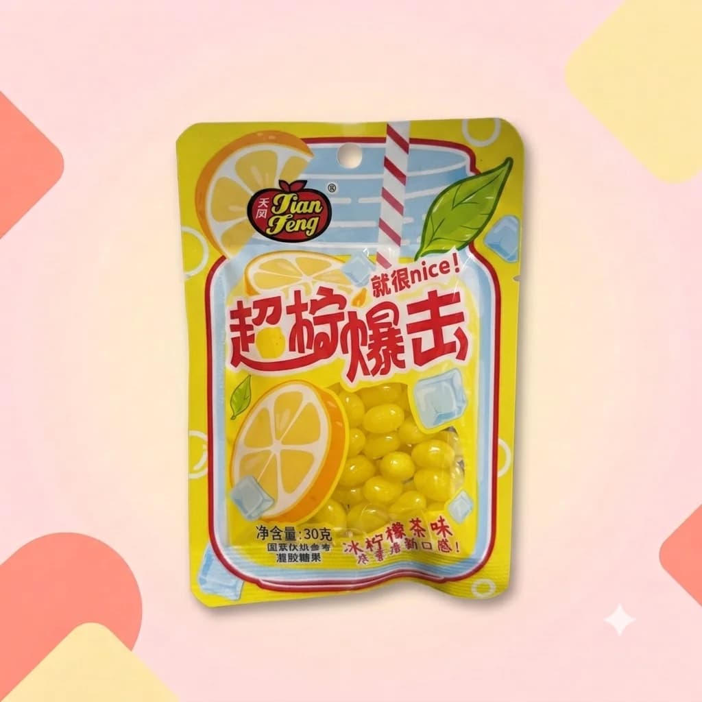 Конфеты JianFeng Лимонный чай 30г