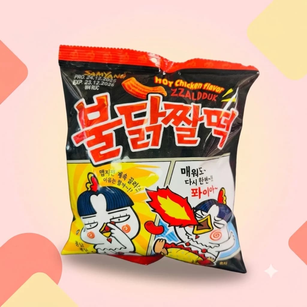 Снек Samyang Zzalduk со вкусом острой курочки 120г