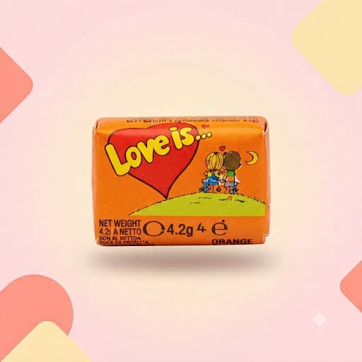 Жевательная резинка LoveIs Апельсин и Ананас 4,2г
